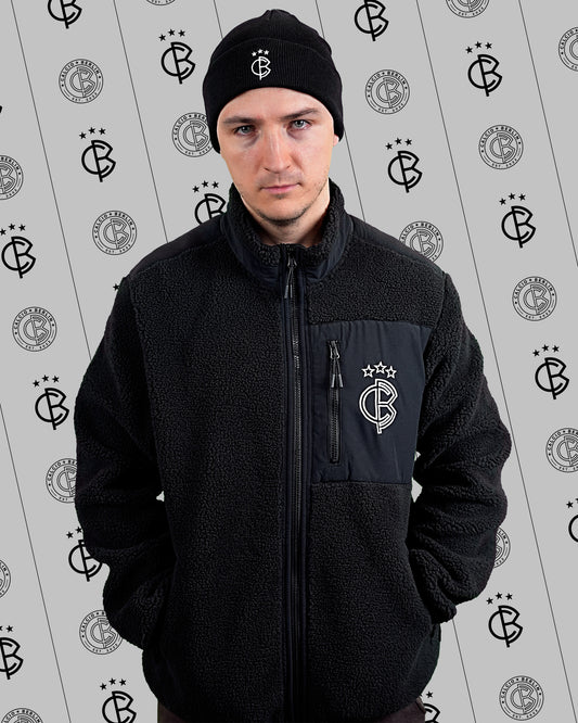 Fleecejacke "Stadion" - Black